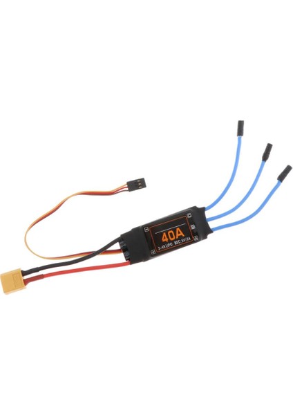40A Fırçasız Esc Hız Denetleyicisi 3.5mm Muz Kafası XT60 Fiş Rc Quad Oyuncaklar (Yurt Dışından) fiyatları