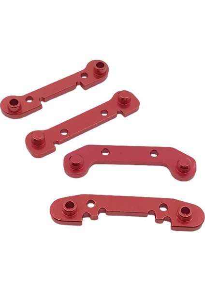 4x Takviyeli Salıncak Kolu Rc Araba Parçaları 1:12 Wltoys 124018 124019 Kırmızı (Yurt Dışından)