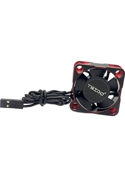 Rc Araba Motoru Soğutma Fanı Yüksek Performanslı Esc Soğutma Fanı Değiştirmeleri 1/8 4010 Kırmızı 16000RPM (Yurt Dışından) indirimleri