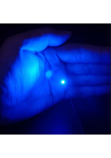 20PCS Ön Kollu Mikro LED Kablolar Kablolar 6 Aydınlatma Renk Isteğe Bağlı Mavi Işık (Yurt Dışından) fırsatları