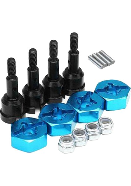 Wltoys A969/A969B A979 1:18 Rc Yükseltme Hex Dalış Hub Parçaları + Mavi (Yurt Dışından)