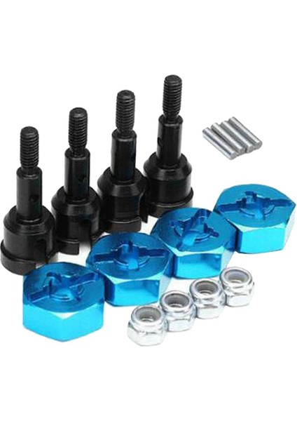 Wltoys A969/A969B A979 1:18 Rc Yükseltme Hex Dalış Hub Parçaları + Mavi (Yurt Dışından)