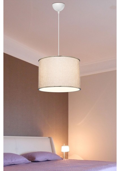 Bej Sarkıt Avize Salon Yatak Odası Mutfak Modern Şık Lamba