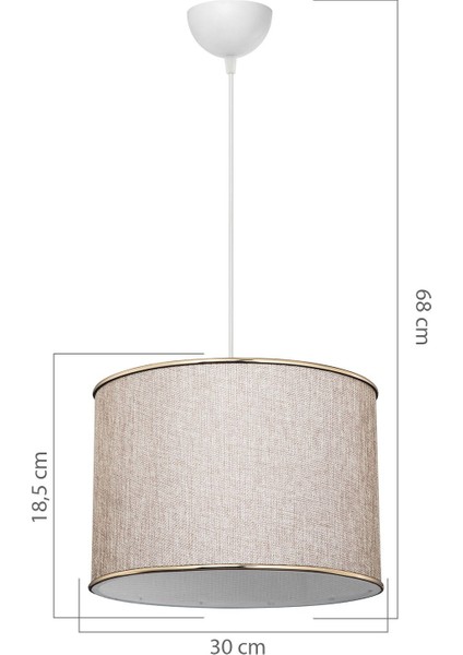 Bej Sarkıt Avize Salon Yatak Odası Mutfak Modern Şık Lamba fırsatları