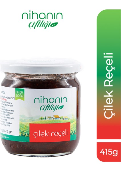 Çilek Reçeli 415 gr