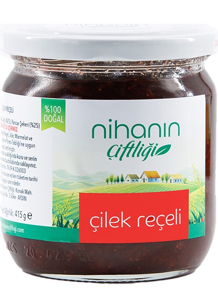 Çilek Reçeli 415 gr