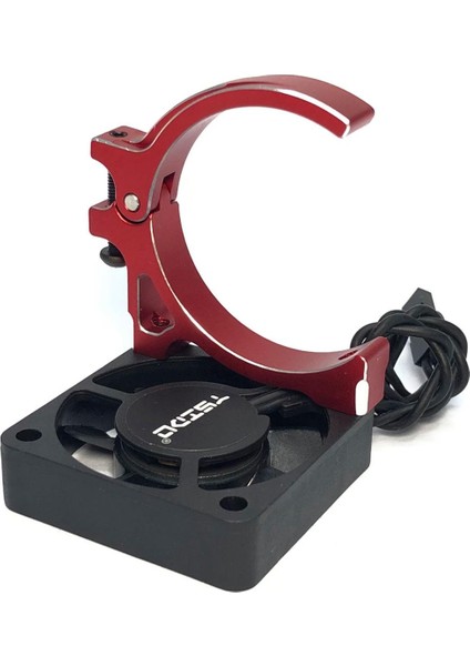 Rc Paletli Araba Soğutma Fanı Tutucu ile 40X40MM 4268 Fırçasız Motor 4068 Kırmızı Tek Braket (Yurt Dışından)