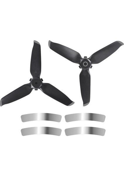 Fpv Mini Rc Drone Quadcopter Helikopter Aksesuarı Için Pervaneler Etiketi Değiş (Yurt Dışından)