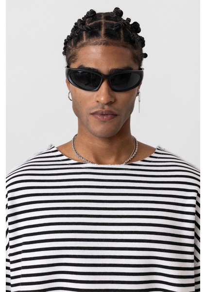 Yaka Detaylı Oversıze Sweatshırt Ekru fırsatları