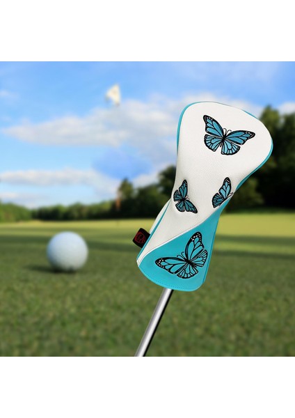 Kulüp Kafa Örtüsü Aşınma Dirençli Pu Golf Açık Hava Sporu Beyaz Sürücü Için Ahşap Başlık (Yurt Dışından) fiyatları