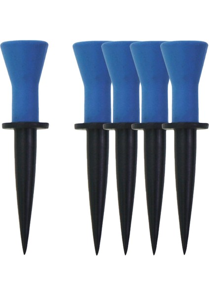5x Kauçuk Golf Tees Step Up Golf Tees Aşınmaya Dayanıklı Golf Topu Tutucu Golf Tees Mavi Yükseklik 5.8 cm (Yurt Dışından) indirimleri