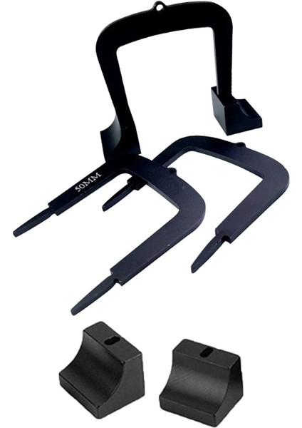 3 Parça Golf Vuruş Kapıları 50/55/60MM Taşınabilir Alüminyum Alaşım Atıcı Kapıları 2 Taban (Yurt Dışından)