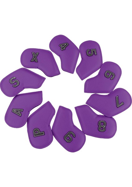 10X Golf Baş Örtüsü, Her Iki Tarafta Da No. Koruması (Yurt Dışından)