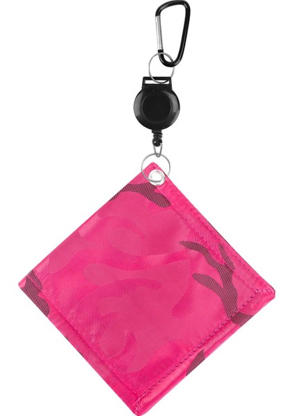 Açı Sporları Için Karabinalı Golf Temizleme Havlusu Golf Havlusu Kırmızı (Yurt Dışından)