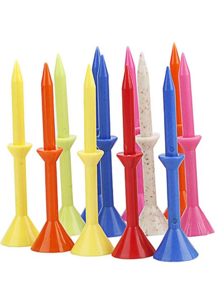 Kırılmaz Golf Tees 12 Pcs Spor Aksesuarları 12 Pcs 83MM Kullanmak Için Dayanıklı (Yurt Dışından)