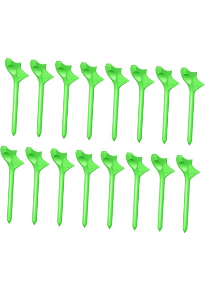 16 Golf Tees Mesafeyi Artırı 10 Derece Golf Tees Kullanılabilir Yeşil (Yurt Dışından)