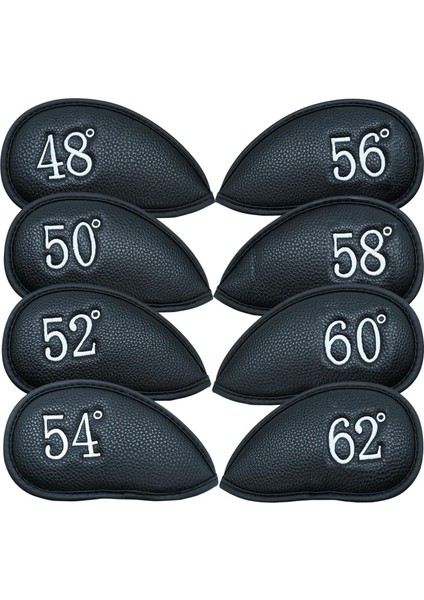 Pu Golf Kapakları 8 Kılıf Sorunsuz Fit (Yurt Dışından)