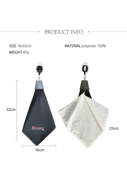 Taşınabilir Golf Havlusu Golf Aksesuarları Yürüyüş Için Mavi (Yurt Dışından) fiyatları