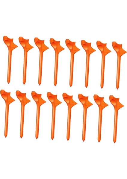 16 Golf Tees Mesafeyi Artırı 10 Derece Golf Tees Kullanılabilir Turuncu (Yurt Dışından) fiyatları