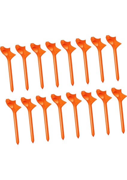 16 Golf Tees Mesafeyi Artırı 10 Derece Golf Tees Kullanılabilir Turuncu (Yurt Dışından) indirimleri