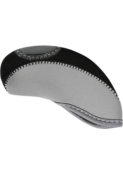 Golf Demir Headcover Görüntülenebilir Pencere Koruma Koruması Anti Scratch Hafif Gri Siyah (Yurt Dışından) indirimleri