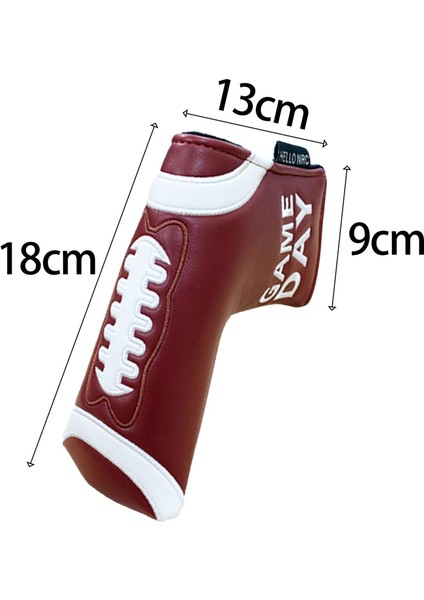 Golf Baş Örtüsü Woods Taşıma Su Geçirmez Yumuşak Peluş Astar Golf Koruyucu Bıçak (Yurt Dışından) modelleri