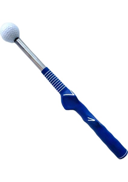Golf Salıncak Antrenörü Alıştıı Başlangıç Seviyesi Ş Teleskopik Isınma Sopaları Mavi (Yurt Dışından)