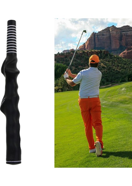 Golf Grip Trainer El Konumlandırma Saplarının Takılması Siyah 14,73MM Sol (Yurt Dışından)