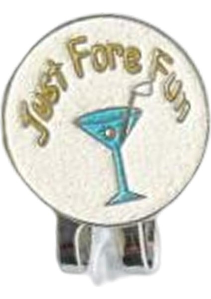 Golf Ş Klipsli Alaşı Işaretleyici - Çeş Desenler (Yurt Dışından)