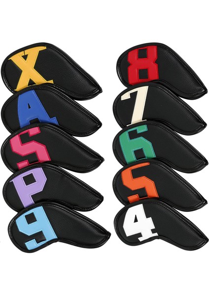 10PCS Golf Kapakları Kulübü Başlıkları Su Geçirmez Kollu I (Yurt Dışından) fiyatları