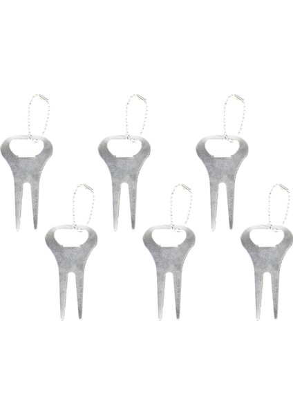 6x Golf Araçları Taşınabilir Aletler Golf Çatal Egzersiz Golfçü Kadın 8CMX4CMX3CM (Yurt Dışından)