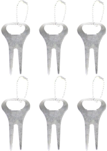 6x Golf Araçları Taşınabilir Aletler Golf Çatal Egzersiz Golfçü Kadın 8CMX4CMX3CM (Yurt Dışından) fiyatları