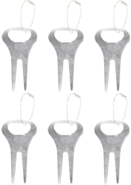 6x Golf Araçları Taşınabilir Aletler Golf Çatal Egzersiz Golfçü Kadın 8CMX4CMX3CM (Yurt Dışından) fırsatları