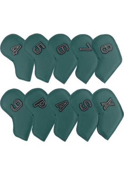 10'lu Paket Golf Baş Örtüsü, 4-9,p,s,a,x Markalar Için Ş Örtüsü Yeşil (Yurt Dışından) modelleri