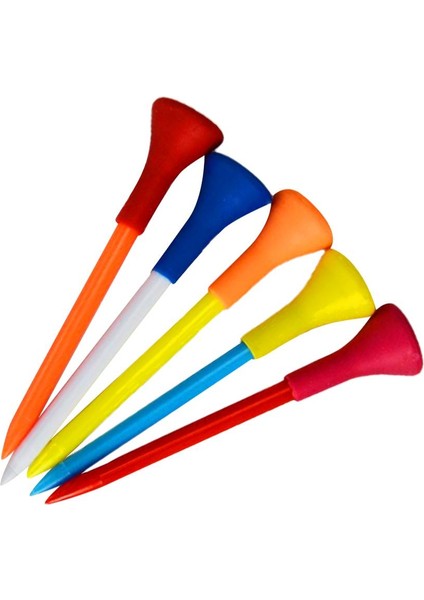 5x Dayanıklı Golf Tees, Golfçü Eğ Ekipmanı, Golf Aksesuarları (Yurt Dışından)
