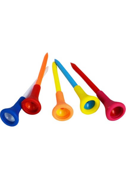 5x Dayanıklı Golf Tees, Golfçü Eğ Ekipmanı, Golf Aksesuarları (Yurt Dışından) indirimleri