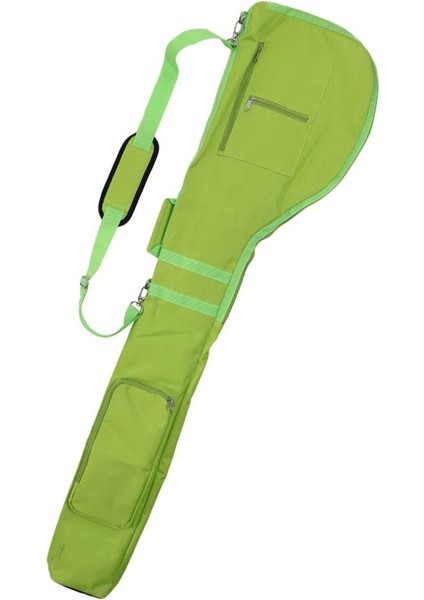 Taşınabilir Golf Çantası Çantası Golf Kulübü Atıcı Omuz Çantası Yeşil (Yurt Dışından)