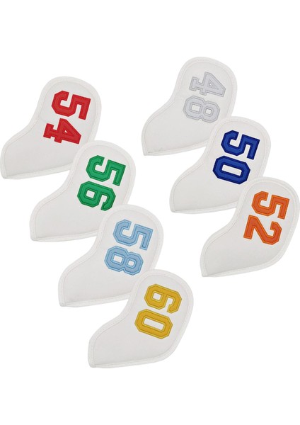 7 Adet Kalın Başlıklar Su Geçirmez Kapaklar Kadınlar Için Beyaz Renkli (Yurt Dışından)