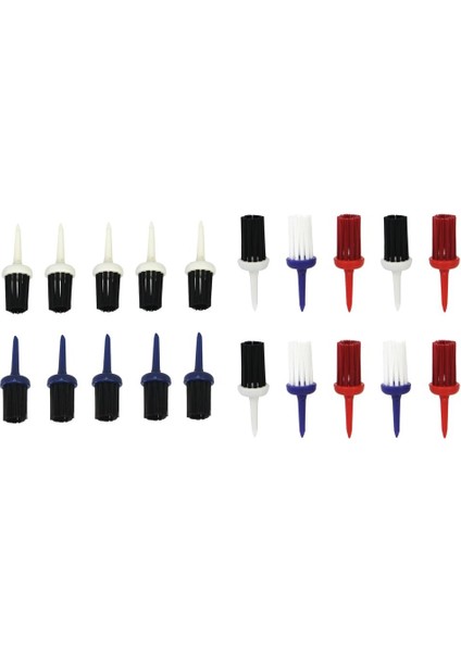 10 Golf Tees Fırça Eğ I 57/62MM (Yurt Dışından) fiyatları