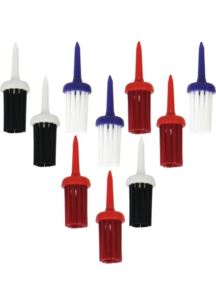 10 Golf Tees Fırça Eğ I 57/62MM (Yurt Dışından) indirimleri