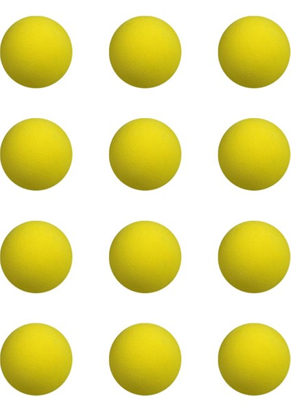 12 Ük Golf Topları Dekorasyon El Sanatları Malzemeleri Için Eğ Sarı (Yurt Dışından) indirimleri