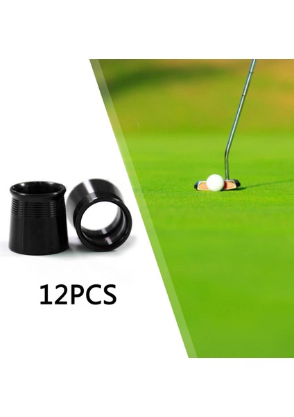 12 Golf Ferülleri Ucu Adapt Aksesuarları Golf Kulübü Şaft (Yurt Dışından) indirimleri