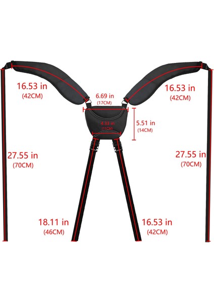 Naylon Golf Torbası Kayış Yedek Omuz Taşıma Kayışları Toka, Siyah ile Ayarlanabilir (Yurt Dışından) indirimleri