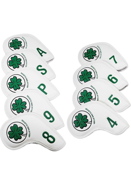 Sayı 9 Golf Golf I Kılıfı Pu Poliüretan Kulübü Başörtüsü (Yurt Dışından)