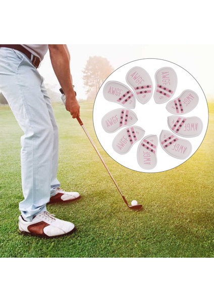 9x Deluxe Golf Baş Örtüsü 4,5,6,7,8,9,a,s,p Pu Numaralı (Yurt Dışından) modelleri