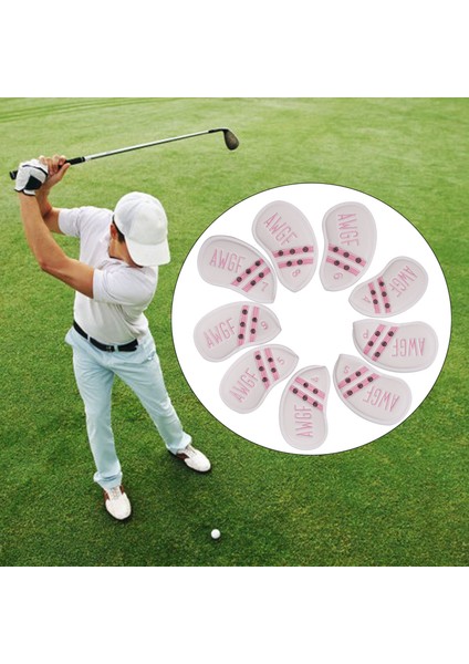 9x Deluxe Golf Baş Örtüsü 4,5,6,7,8,9,a,s,p Pu Numaralı (Yurt Dışından) indirimleri