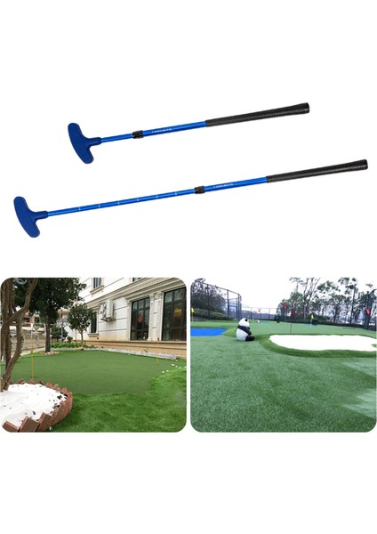 Dayanıklı Golf Atıcısı, Yüksekliği Ayarlanabilir Uzunluğa Bağlı Olabilir, Mavi (Yurt Dışından) modelleri