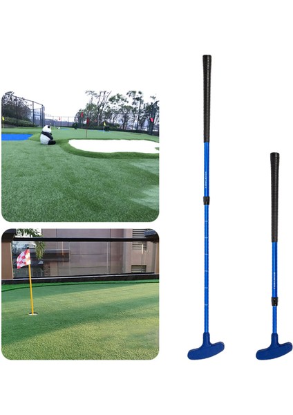 Dayanıklı Golf Atıcısı, Yüksekliği Ayarlanabilir Uzunluğa Bağlı Olabilir, Mavi (Yurt Dışından) indirimleri