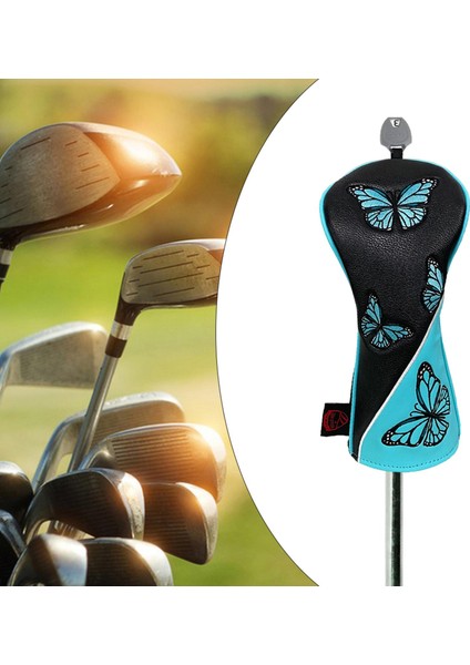 Kulüp Kafa Kapağı Aşınma Dirençli Pu Golf Odun Başlık Açık Hava Sporları Siyah Fw (Yurt Dışından) modelleri