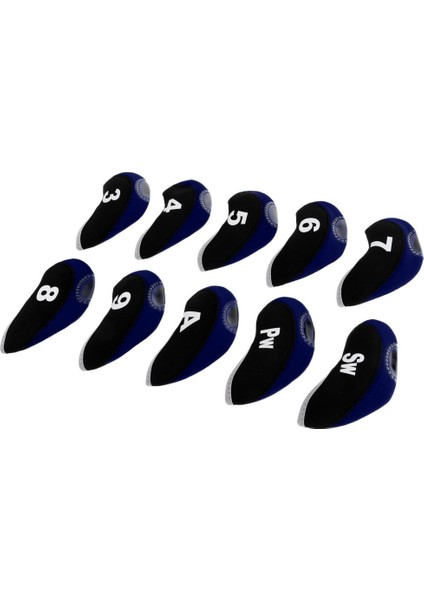 10'lu Paket Neopren Golf Kulübü Başörtüsü Kulübü Örtü Korumalı Başörtüsü + (Yurt Dışından)